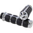 KURYAKYN ISO® 6235 grips Black / Chrome, 25.4 mm - фото #2