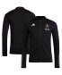 Фото #2 товара Men's Black Atlanta United FC 2023 On-Field AEROREADY Full-Zip Training Top