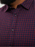 Фото #3 товара Pánská košile JJEGINGHAM Loose Fit 12183107 Navy Blazer