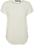 Women´s T-shirt VMBECCA Regular Fit 10248152 Snow White