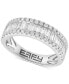 EFFY® Diamond Baguette & Round Band (7/8 ct. t.w.) in 14k White Gold (Also available in 14k Gold)
