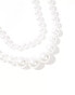 ASOS DESIGN pack of 2 necklaces with faux pearl detail