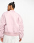 Levi's bomber jacket in pink with pockets