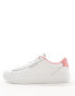 Tommy Jeans cupsole trainers in pink