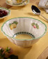 French Garden Fleurence Fluted Rice Bowl
