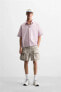 FADED CARGO BERMUDA SHORTS