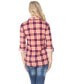 Фото #4 товара Women's Oakley Stretchy Plaid Top