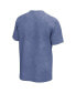 Фото #3 товара Men's Blue Janis Joplin Squares Washed Graphic T-shirt