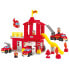 Playset Ecoiffier Fire Station 10 Pieces