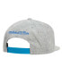 Фото #2 товара Men's Heather Gray Dallas Mavericks Hardwood Classics 2.0 Snapback Hat