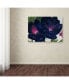 Фото #3 товара Georgia O'Keefe 'Black and Purple Petunias' Canvas Art - 19" x 14" x 2"