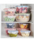 Фото #4 товара Easy Essentials Color Mates 20-Pc. Food Storage Container Set