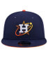 Фото #3 товара Men's Navy Houston Astros City Connect 9FIFTY Snapback Hat