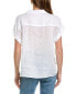 Фото #2 товара Bella Dahl Two Pocket Linen Shirt Women's White Xs