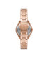 ფოტო #2 პროდუქტის Women's Mini Stella Rose Gold-Tone Stainless Steel Bracelet Watch 30mm