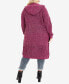 ფოტო #9 პროდუქტის Plus Size Chelsea Long Sleeve Coatigan Sweater