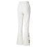 Фото #2 товара Puma Liberty X Floral Drawstring Flared Pants Womens White Casual Athletic Botto