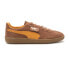 Фото #1 товара Puma Palermo Lace Up Mens Brown Sneakers Casual Shoes 39646303