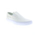 Фото #2 товара DC Trase Slip-On TX ADYS300602-WW0 Mens White Canvas Skate Sneakers Shoes 13