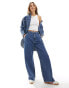 Фото #5 товара InWear Tonia high waisted wide leg jeans co-ord in vintage blue