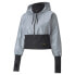 Фото #2 товара Puma Train Ultra Woven Knit Full Zip Jacket Womens Grey Casual Athletic Outerwea