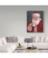 Фото #3 товара Mary Miller Veazie 'Santa With A Mug' Canvas Art - 14" x 19"