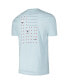 Фото #2 товара Men's and Women's Light Blue USA Swimming Swim Meet T-Shirt