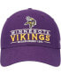 ფოტო #4 პროდუქტის Men's Purple Minnesota Vikings Vernon Clean Up Adjustable Hat