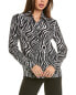 Фото #1 товара Michael Kors Collection Hansen Silk Shirt Women's