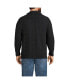 ფოტო #3 პროდუქტის Big & Tall Cotton Blend Cable Shawl Cardigan Sweater