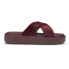 Фото #1 товара Puma Platform Velvet Slides Womens Red Casual Sandals 380675-01