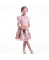 Фото #3 товара Big Girls NORMA FW23 POTPOURII VELVET, NOVELTY JACQUARD, PLEATED DRESS