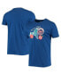 Фото #1 товара Men's Royal New York Mets City Cluster T-shirt