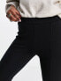 Фото #3 товара JDY split hem flared trousers in black