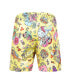 Men's Yellow SpongeBob SquarePants Krabby Patty Bob Shorts