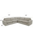 Фото #7 товара CLOSEOUT! Danyella 3-Pc. Fabric "L" Sectional, Created for Macy's