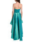 Фото #2 товара Коктейльное платье высокого-низкого платья из тафты Rene Ruiz (женское)
