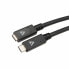 Кабель USB C V7 V7UC3EXT-2M Чёрный