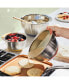 Фото #2 товара Pantryware 3-Pc. Stainless Steel Nesting Mixing Bowls Set
