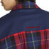 Puma Pl Statement Flanel Over Button Up Shirt Mens Blue, Red Casual Tops 6263640 S - фото #5