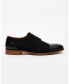 Фото #2 товара Men's Jack Handcrafted Leather, Velvet and Wool Dress Shoes