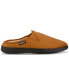 Фото #2 товара Men's Microsuede Hoodback Slipper