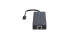 Фото #3 товара Rapoo UCM-2002 - USB Type-C - HDMI - RJ-45 - USB 3.2 Gen 1 (3.1 Gen 1) - USB Type-C - Male - Black - 5 Gbit/s - 7.5 W