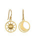 ფოტო #1 პროდუქტის Dawn to Dusk Sun and Moon Earrings