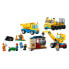 Фото #2 товара LEGO Work And Crane Trucks With Demolition Ball Construction Game