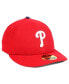 Головной убор New Era филадельфия Phillies Low Profile AC Performance 59FIFTY Cap Красный, 7 3/4 - фото #3