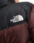 Фото #3 товара The North Face Nuptse Retro '96 down puffer jacket in brown and black