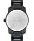 ფოტო #3 პროდუქტის Men's Swiss Bold Verso Black Ceramic Bracelet Watch 42mm