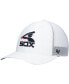 ფოტო #1 პროდუქტის Men's White Chicago White Sox Secondary Trucker Snapback Hat
