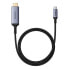 Фото #1 товара Кабель электронный Baseus BS-OH064 HDMI-USB-C 1.5 м черный